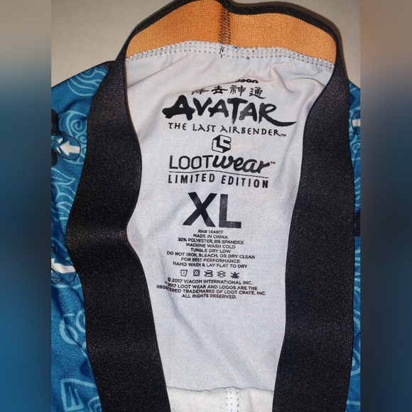 2017 Limited edition Avatar The Last Airbender boxer shorts, very gently used - Picture 15 of 16